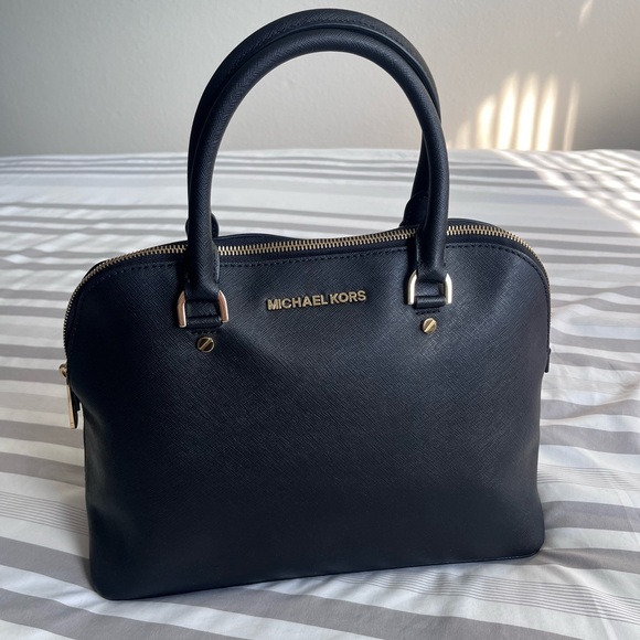 Michael Kors Large Dome Satchel Bag - Picture 2 of 5